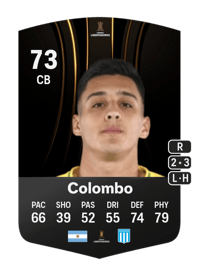Nazareno Colombo CONMEBOL Libertadores 73 OVR