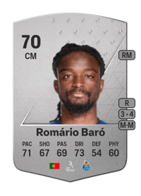 Romário Baró Common 70 OVR