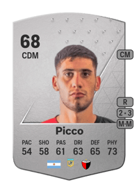 Leonel Picco Common 68 OVR