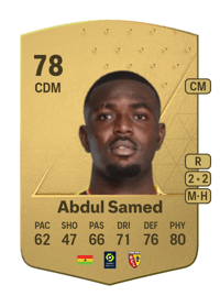 Salis Abdul Samed Common 78 OVR