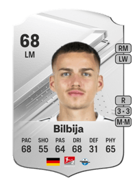 Filip Bilbija Rare 68 OVR