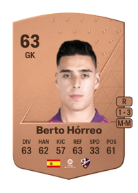 Berto Hórreo Common 63 OVR