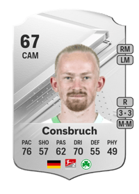 Jomaine Consbruch Rare 67 OVR