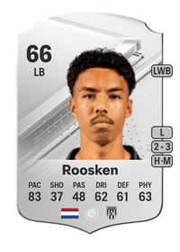 Ruben Roosken Rare 66 OVR