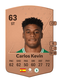Carlos Kevin Common 63 OVR
