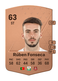 Rúben Fonseca Common 63 OVR