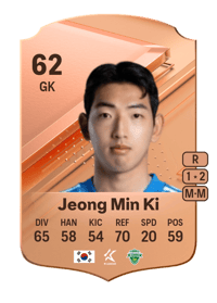 Jeong Min Ki Rare 62 OVR