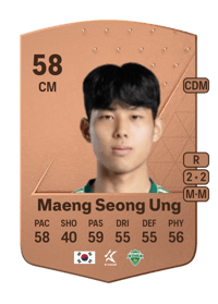 Maeng Seong Ung Common 58 OVR