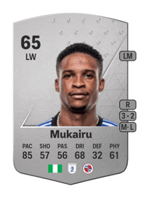 Paul Omo Mukairu Common 65 OVR