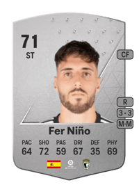 Fer Niño Common 71 OVR