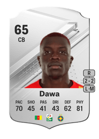 Aurélien Dawa Rare 65 OVR