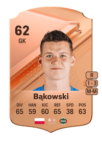 Krzysztof Bąkowski Rare 62 OVR