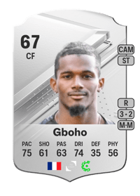 Yann Gboho Rare 67 OVR