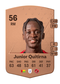 Junior Quitirna Common 56 OVR