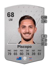 Reno Piscopo Common 68 OVR