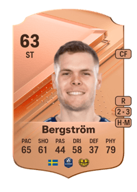 Jacob Bergström Rare 63 OVR