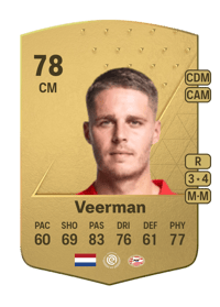 Joey Veerman Common 78 OVR