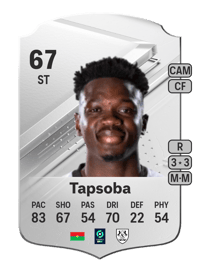 Abdoul Fessal Tapsoba Rare 67 OVR