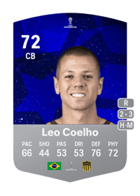 Leo Coelho CONMEBOL Sudamericana 72 OVR