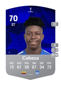 Alejandro Cabeza CONMEBOL Sudamericana 70 OVR