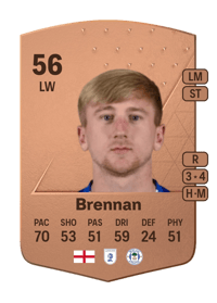 Luke Brennan Common 56 OVR