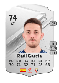 Raúl García Rare 74 OVR