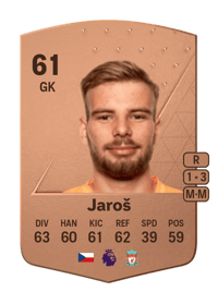 Vítězslav Jaroš Common 61 OVR