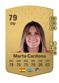 Marta Cardona Common 79 OVR