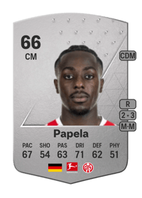 Merveille Papela Common 66 OVR