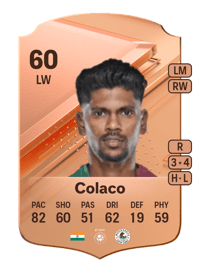 Liston Colaco Rare 60 OVR
