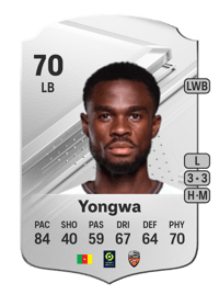 Darlin Yongwa Rare 70 OVR