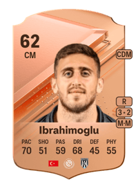 Melih Ibrahimoglu Rare 62 OVR