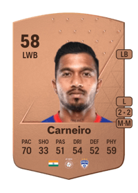 Jessel Carneiro Common 58 OVR