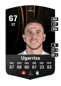 Adrián Ugarriza CONMEBOL Libertadores 67 OVR