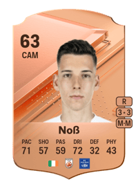 Conor Noß Rare 63 OVR
