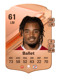 Samuel Ballet Rare 61 OVR