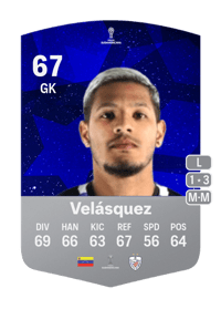 Beycker Velásquez CONMEBOL Sudamericana 67 OVR