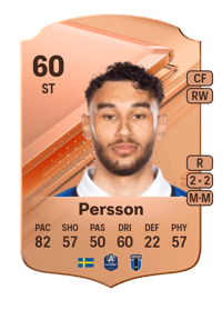 Joakim Persson Rare 60 OVR