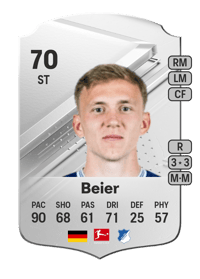 Maximilian Beier Rare 70 OVR