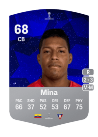 Richard Mina CONMEBOL Sudamericana 68 OVR