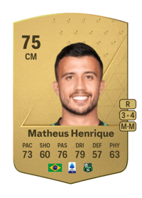 Matheus Henrique Common 75 OVR