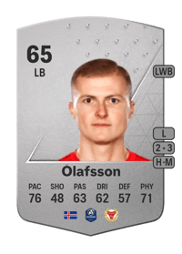 Davíð Kristján Ólafsson Common 65 OVR