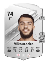 Georges Mikautadze Rare 74 OVR