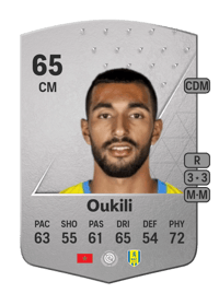 Yassin Oukili Common 65 OVR