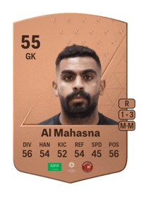 Mohammed Al Mahasna Common 55 OVR