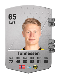 Kristoffer Tønnessen Common 65 OVR