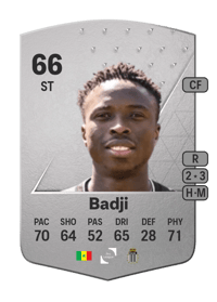 Youssouph Badji Common 66 OVR