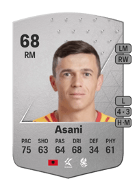 Jasir Asani Common 68 OVR