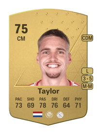 Kenneth Taylor Common 75 OVR