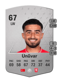 Naci Ünüvar Common 67 OVR